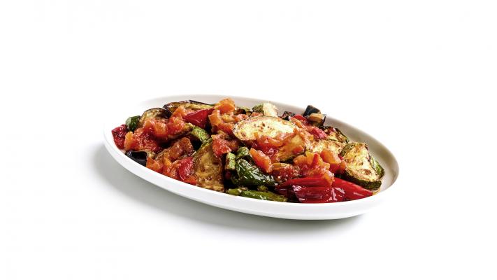 DOMATES SOSLU SEBZE KIZARTMASI